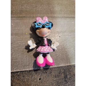 Minnie Mouse with sunglasses Disney toy figure pink